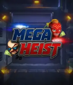 Enter the thrilling world of the Mega Heist game by Relax Gaming, showcasing mischievous characters ready to execute a daring robbery. This image captures the drama of the heist with its striking logo and an ominous vault backdrop. Ideal for players looking for a heist adventure, offering a gripping gaming experience. 