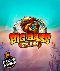 Get hooked on the thrilling world of Big Bass Splash slot by Pragmatic Play, featuring a vibrant fish jumping out of water. This image captures the spirit of fishing with vivid graphics and lively typography. Ideal for anglers, delivering a captivating gaming experience. 