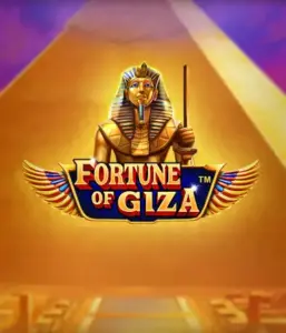 Explore the timeless world of Fortune of Giza slot by Pragmatic Play, showcasing a majestic depiction of a Pharaoh amid the iconic pyramid backdrop. This graphic conveys the richness of Egyptian heritage, ideal for those interested in ancient civilizations, offering a thrilling escape.